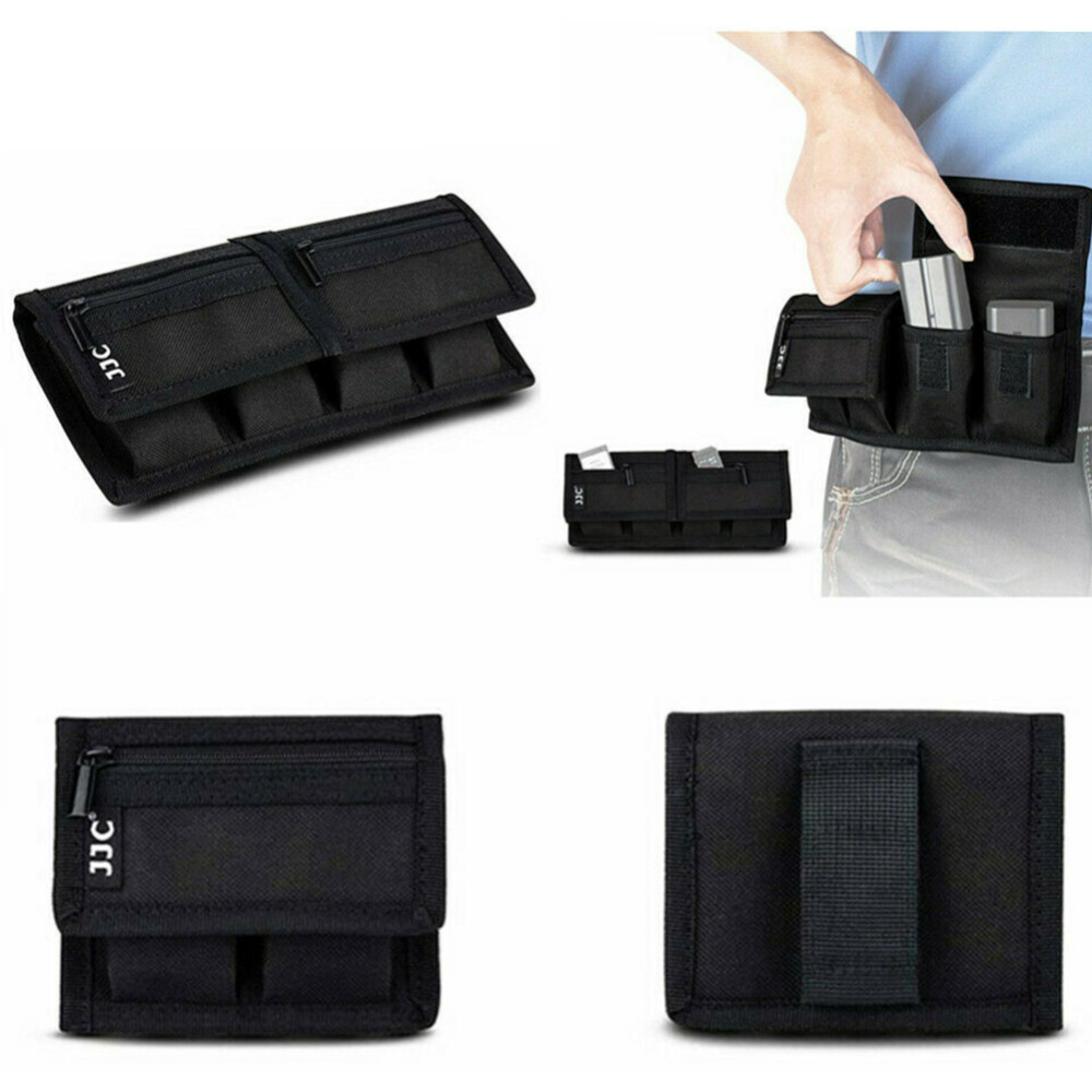 Camera Battery Case Pouch Bag Holder fr Sony Canon Fujifilm Nikon NP-F550 LP-E10