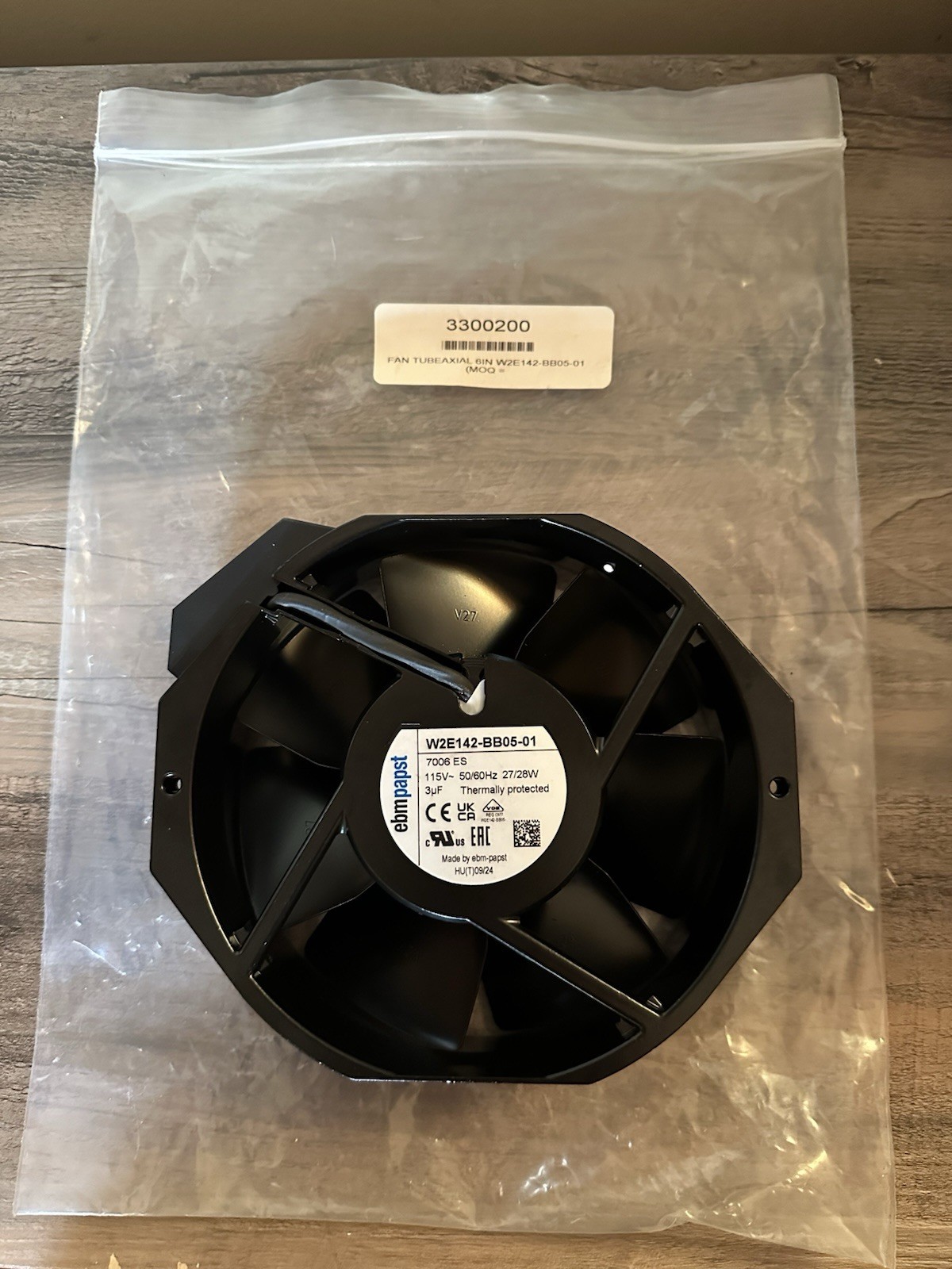 Kairak Fan Motor 3300200 OEM 6”