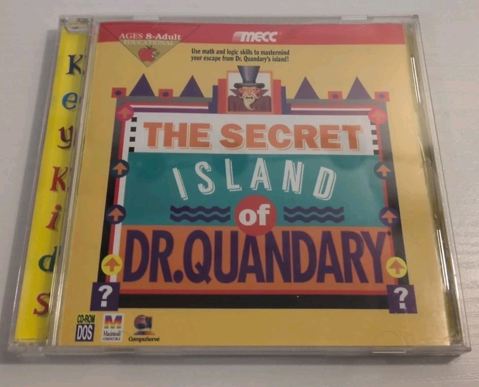 The Secret Island of Dr. Quandary (1996, PC CD-ROM) R3
