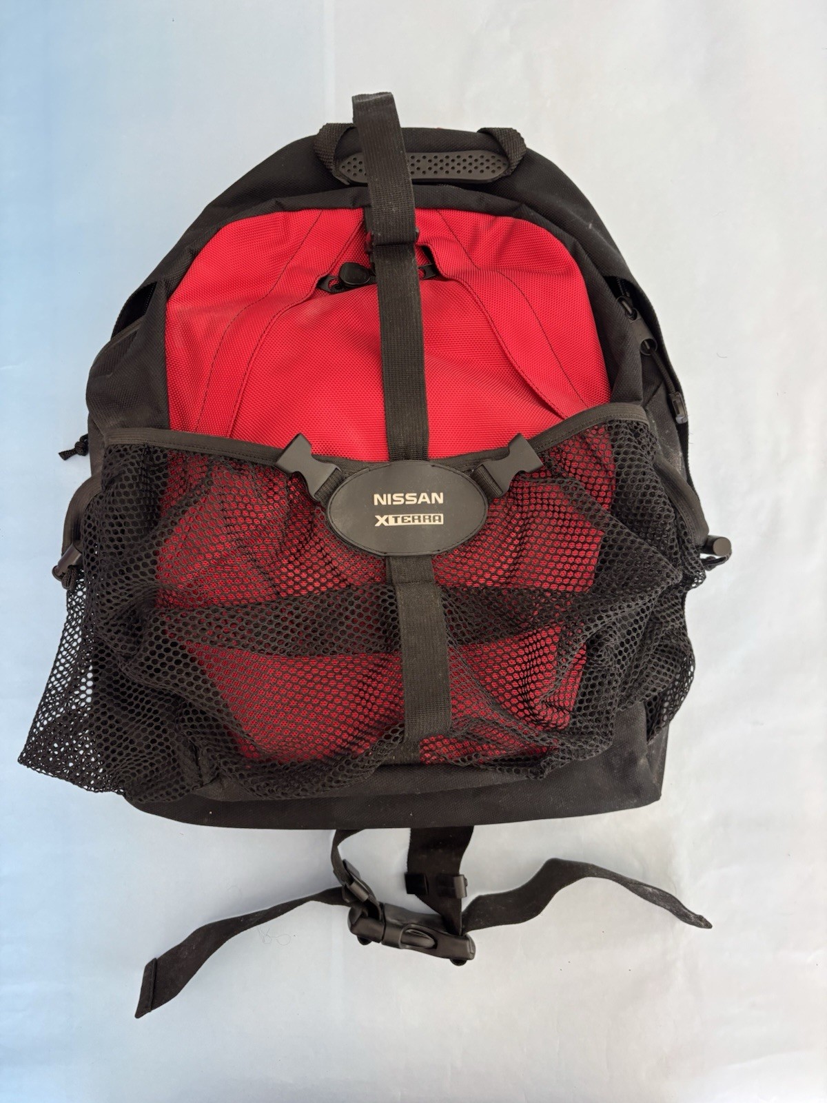 Nissan Xterra Triathlon Red and Black Hiking/Camping Backpack Book Bag