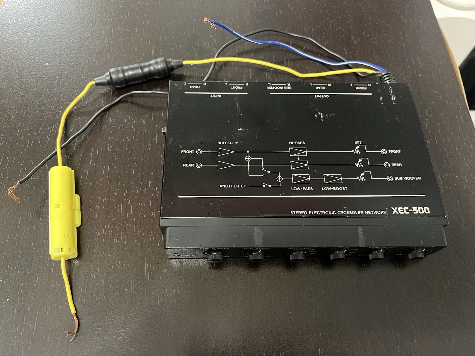 Old School Sony XEC-500 Equalizer