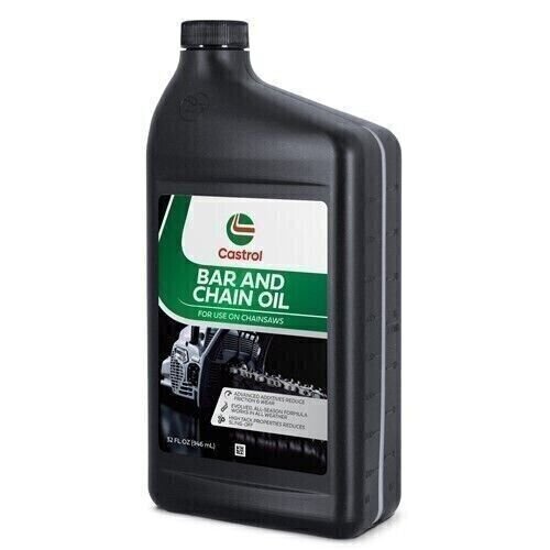 Castrol 215309 Bar and Chain Oil For Chainsaws – All Season Formula – Case of 12
