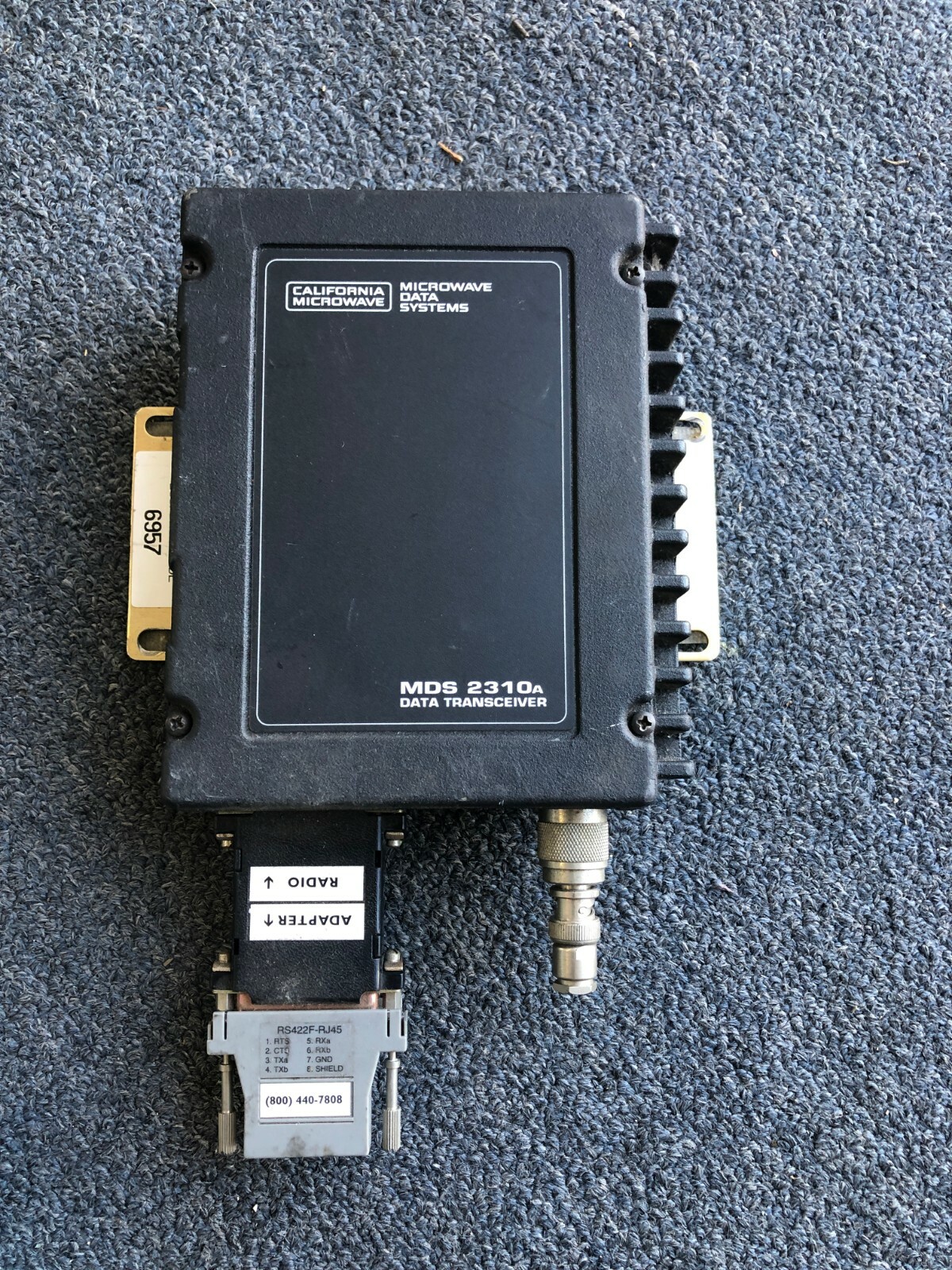 California Microwave Data Systems MDS 2310a Data Transceiver 2310RA1D1S401A