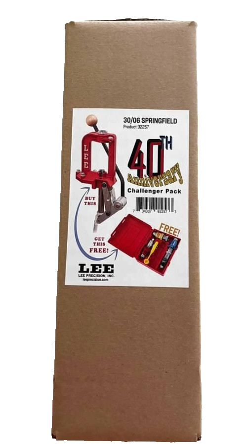 Lee 92257 Breech Lock Challenger Press with 30/06 Springfield Micrometer Die Set