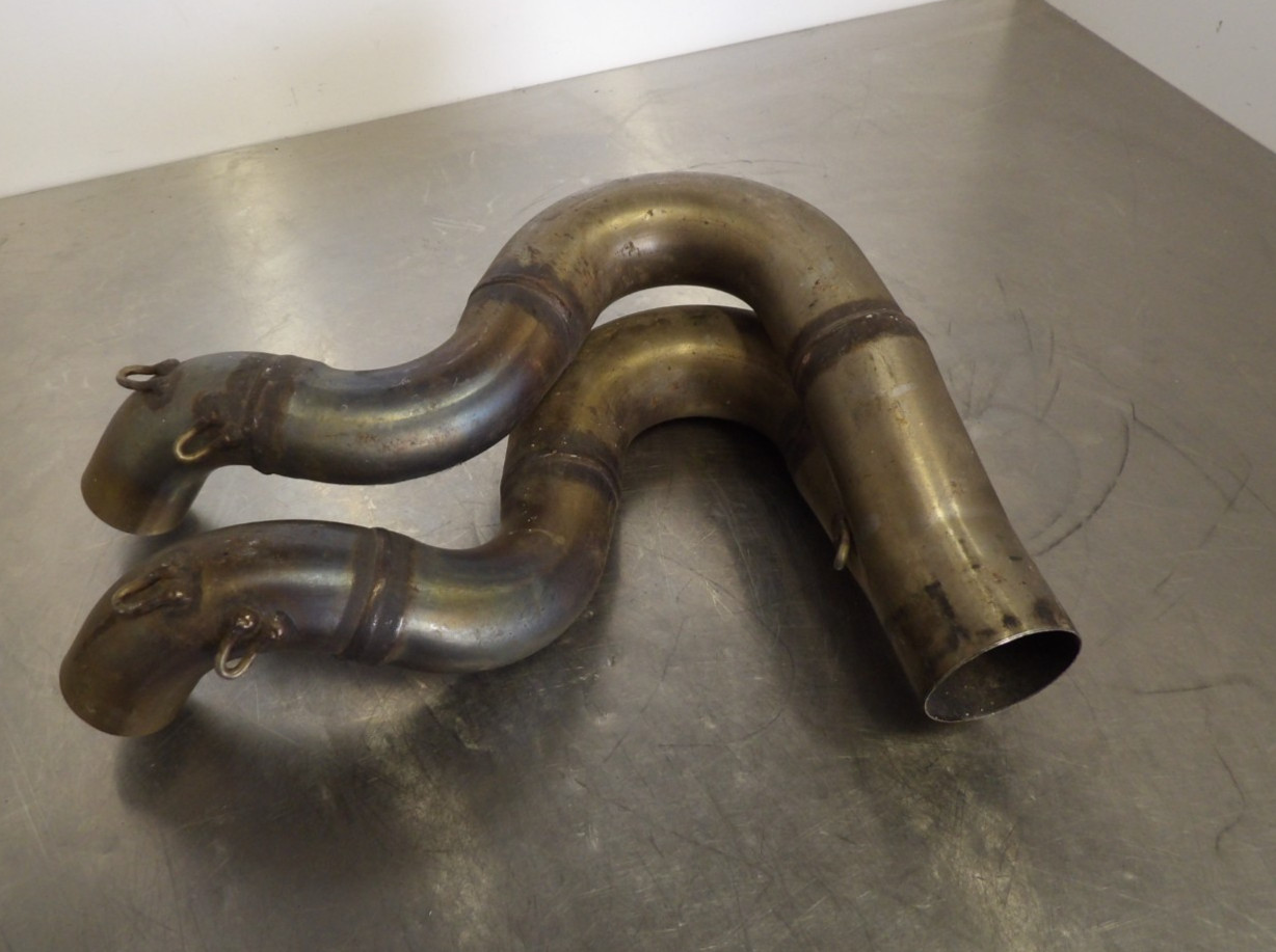 08 Ducati Superbike 848 center exhaust header mid-pipe 57012602B