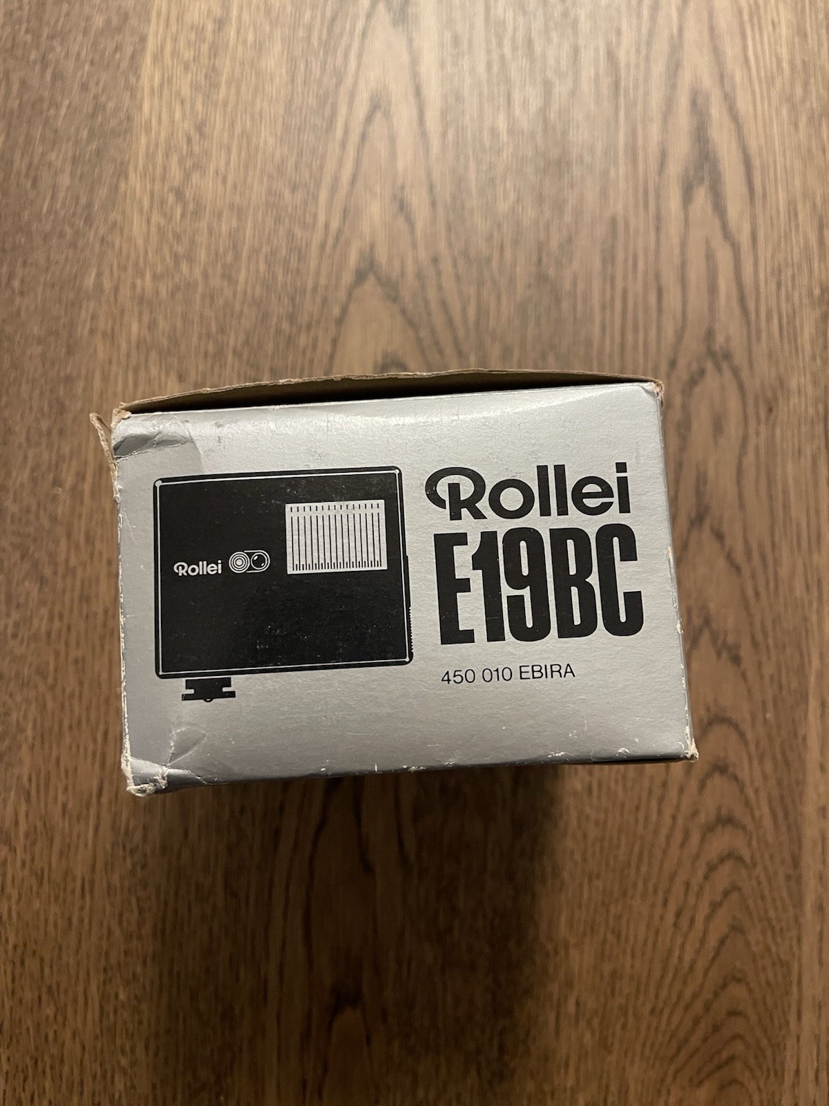Rollei E19BC Electronic Flash Vintage Camera Flash w/ Original Box *VTG*