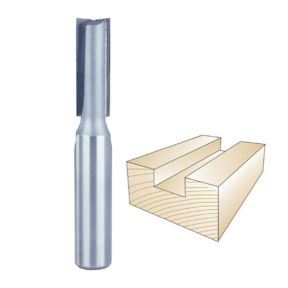Whiteside 1065L Sraight Bit 1/2"SH, 7/16"CD, 1-1/4"CL
