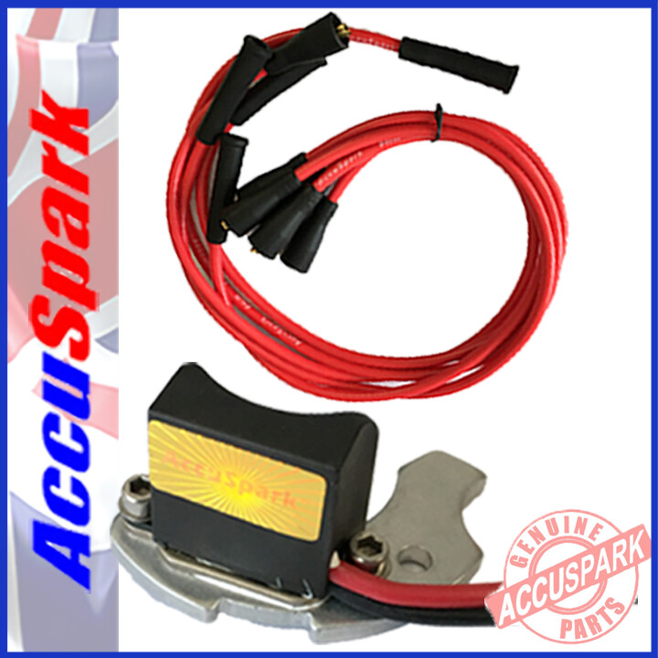 Ford Pinto Stealth Electronic Ignition for Bosch & Red Carbon Core HT leads