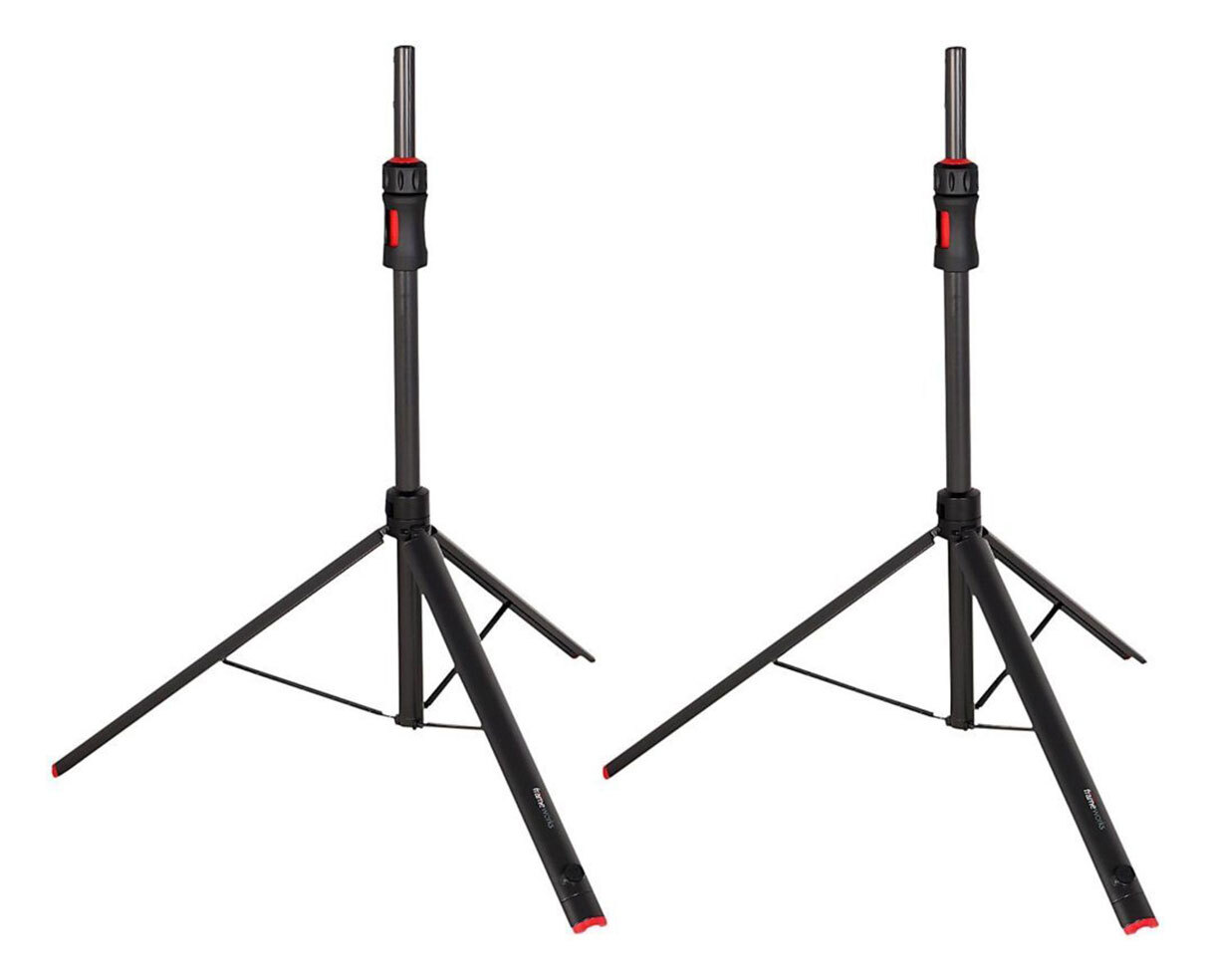 Gator Frameworks GFW-ID-SPKRSET Adjustable Speaker Stand Pair w/ Lift Assist