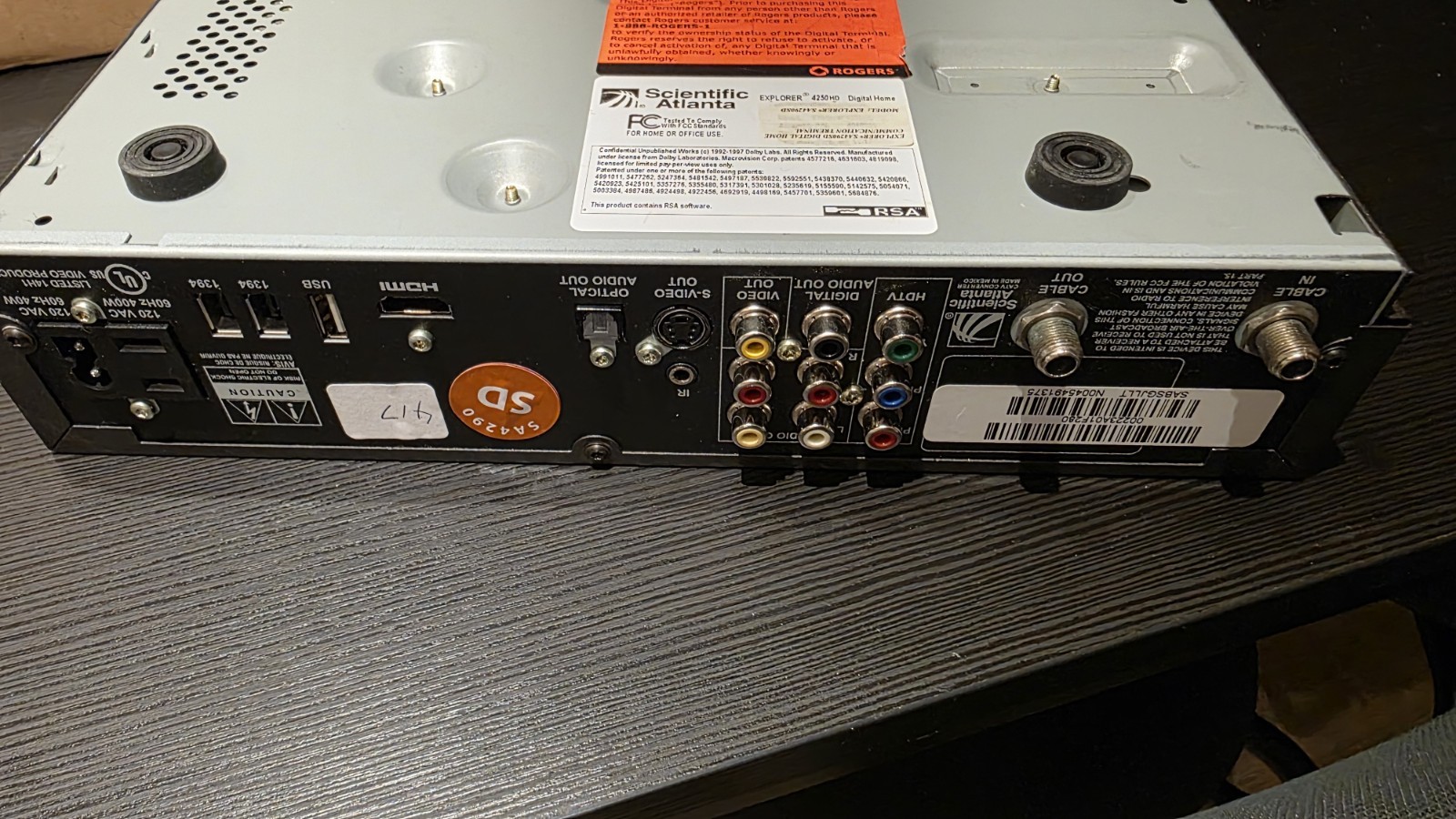Explorer 4250hd (Scientific Atlanta)