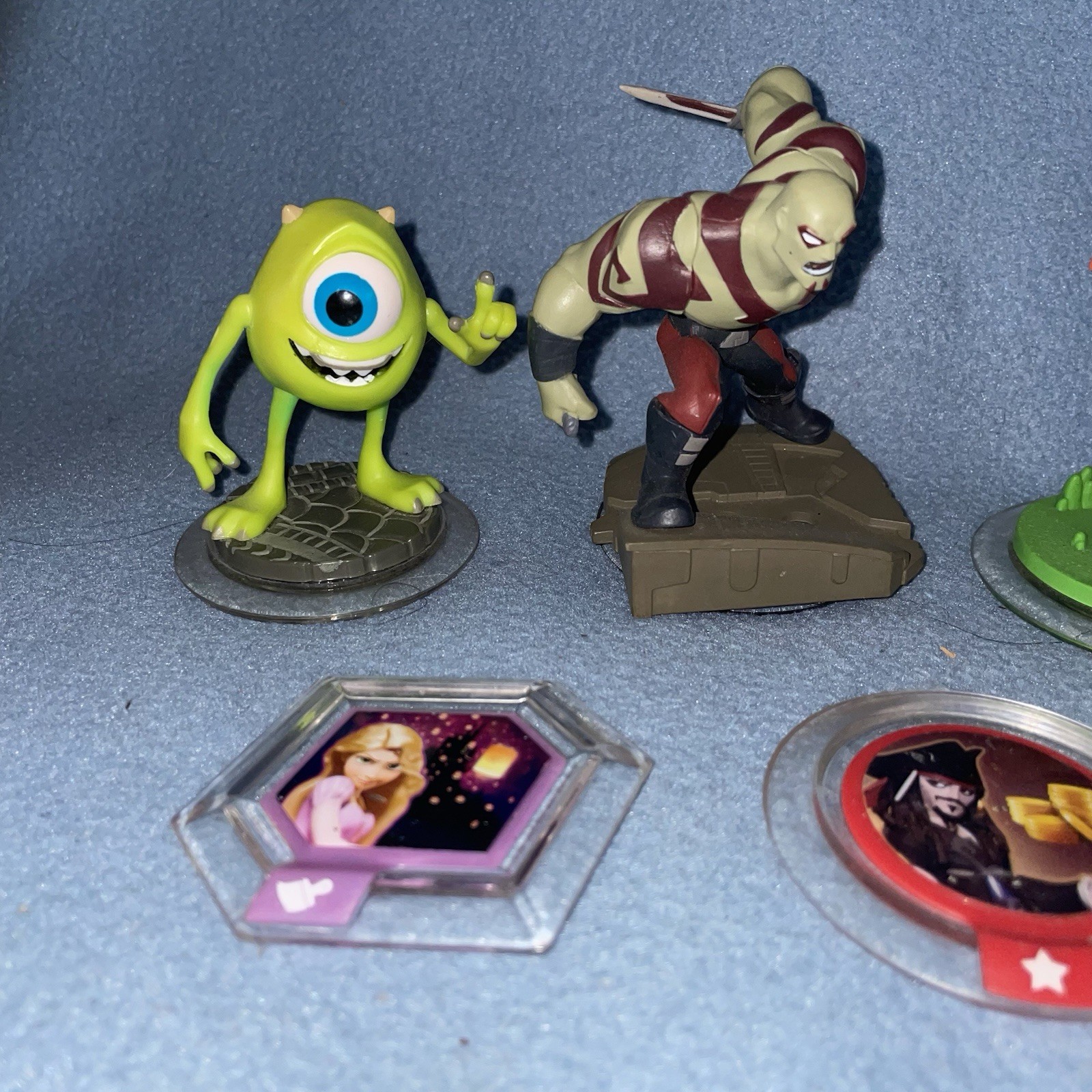 Disney Infinity Figure 1.0 Marvel Phineas Widow Thor Mike Power Discs Drax