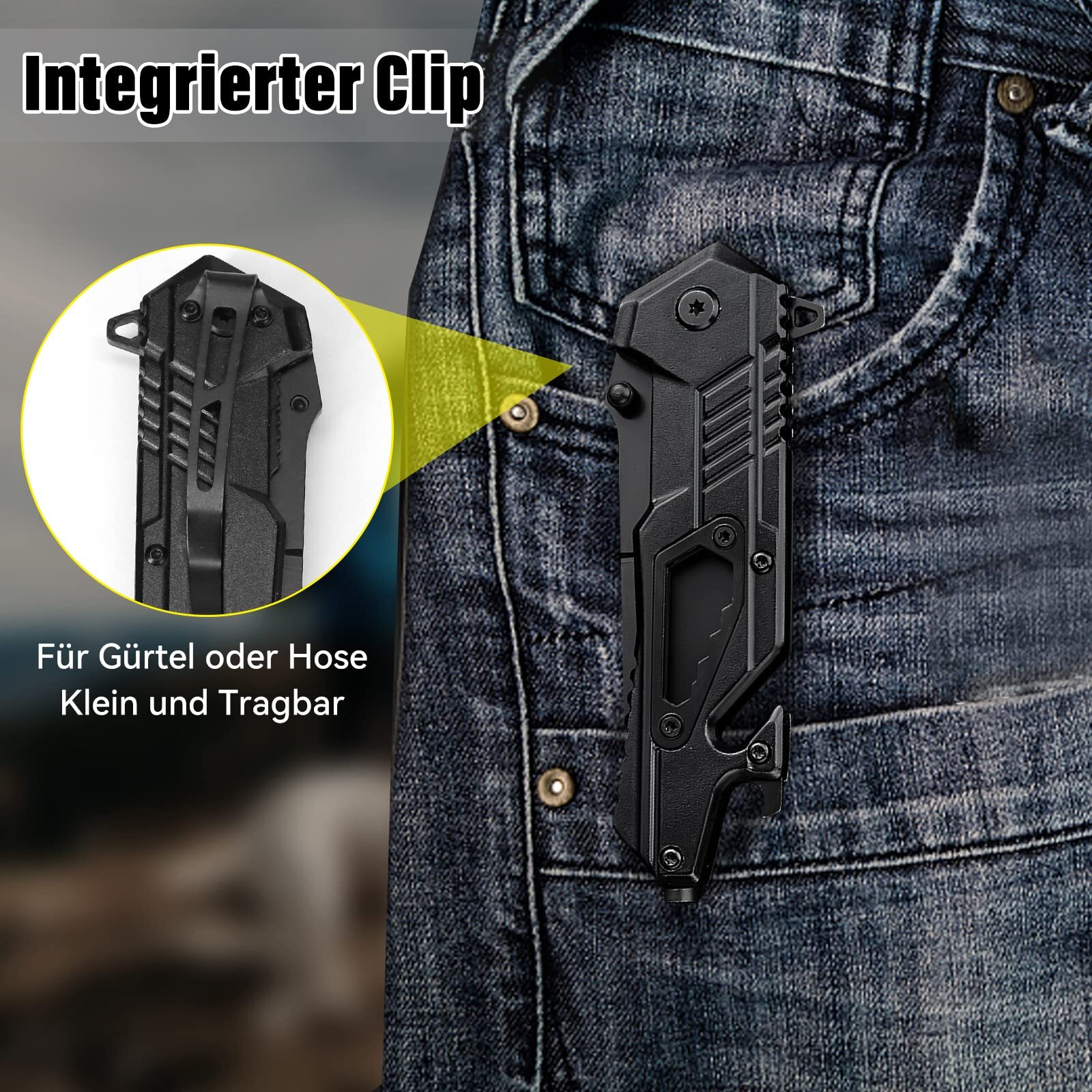 7.87" TAC FORCE SPRING OPEN ASSISTED TACTICAL FOLDING POCKET KNIFE Rescue Blade
