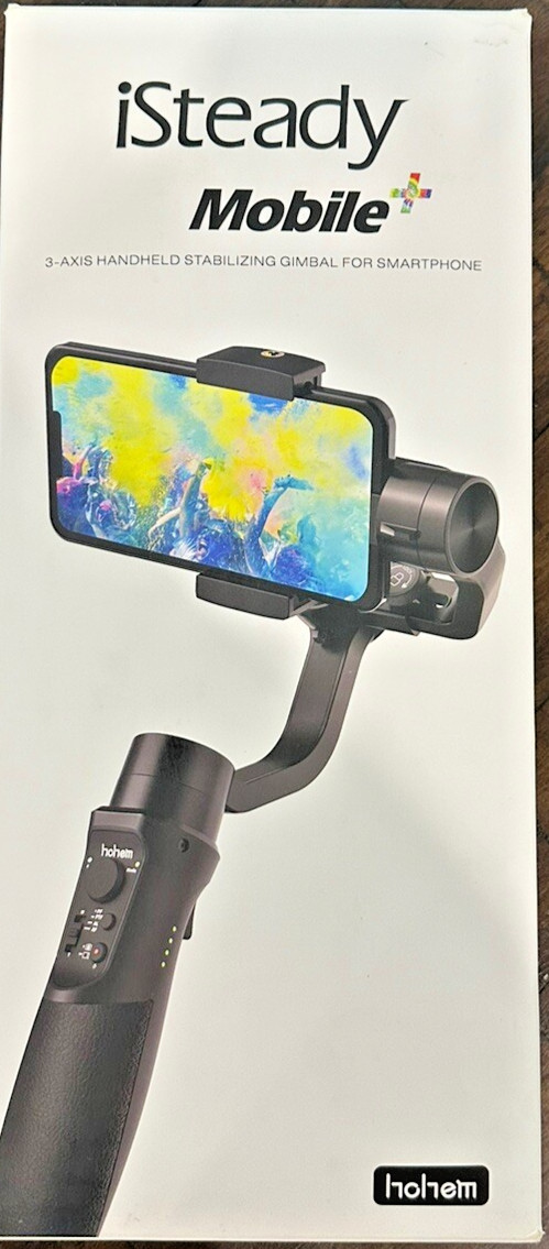 NEW Hohem iSteady Mobile Plus 3-Axis Handheld Stabilizing Gimbal for Smartphone