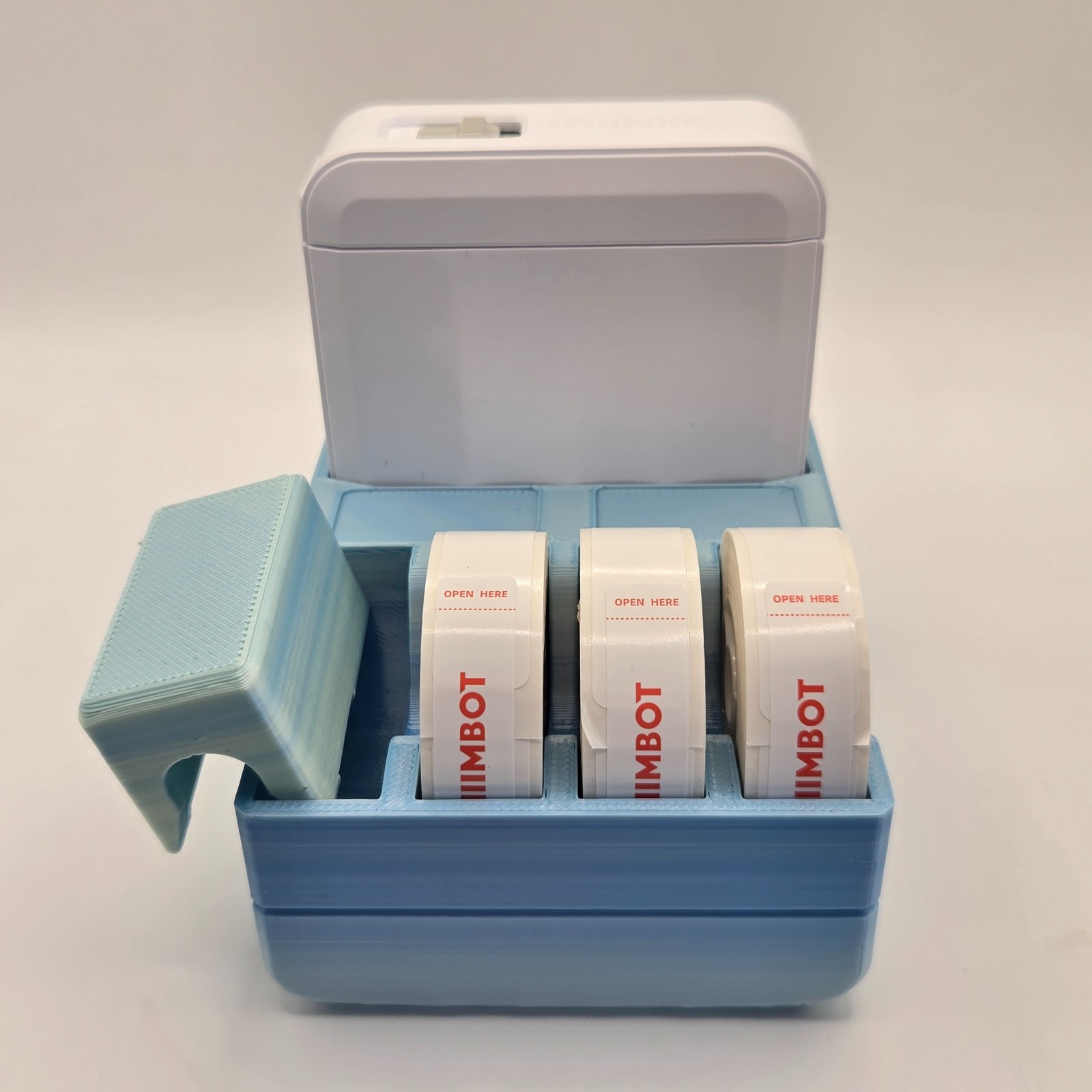 Niimbot D110 Storage Station + 3ml Peptide Vial Labeling Tool for Alignment