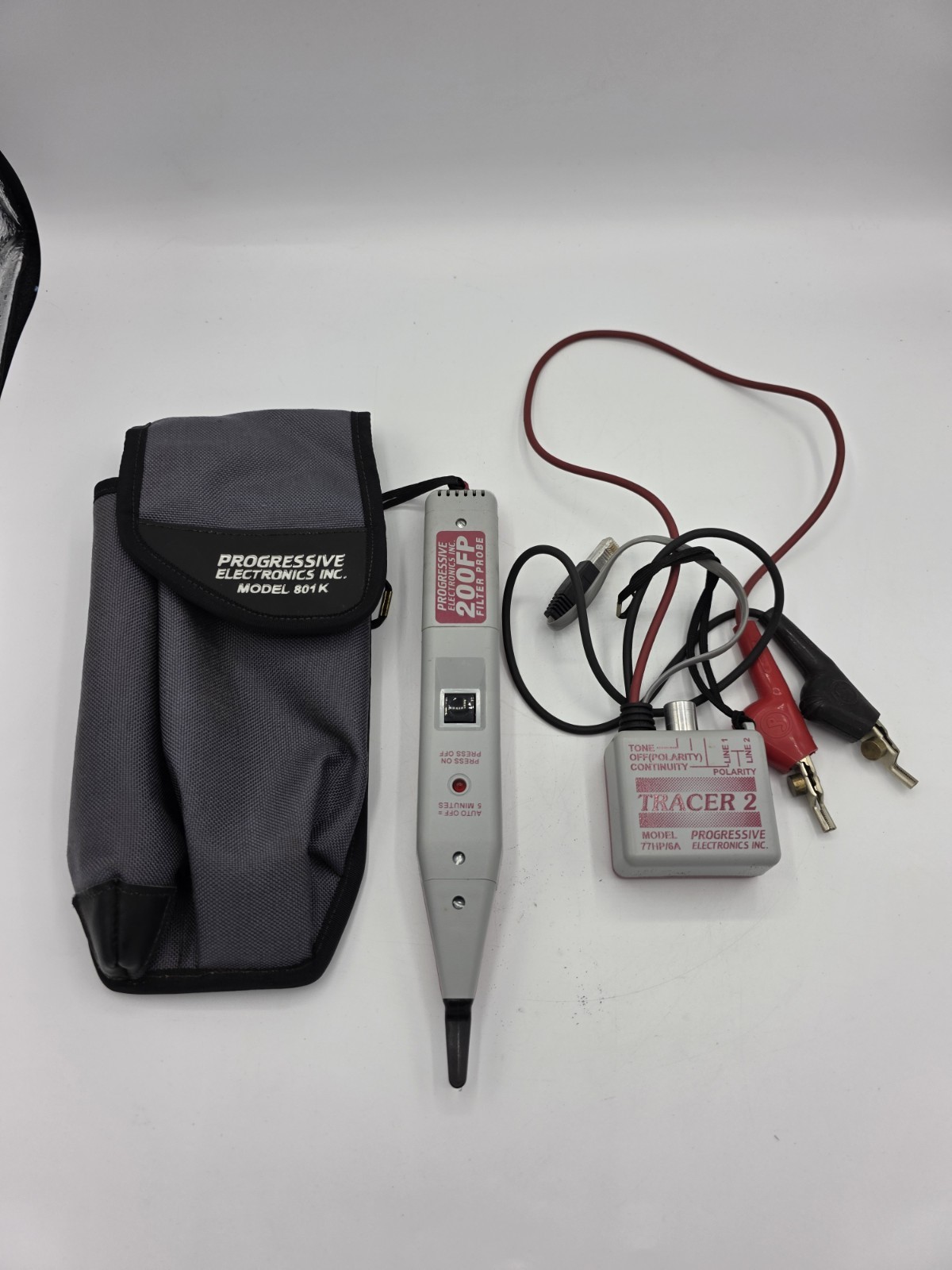 Progressive Electronics 200FP Filter Probe W/ 77hp Tracer 2 W/ Case
