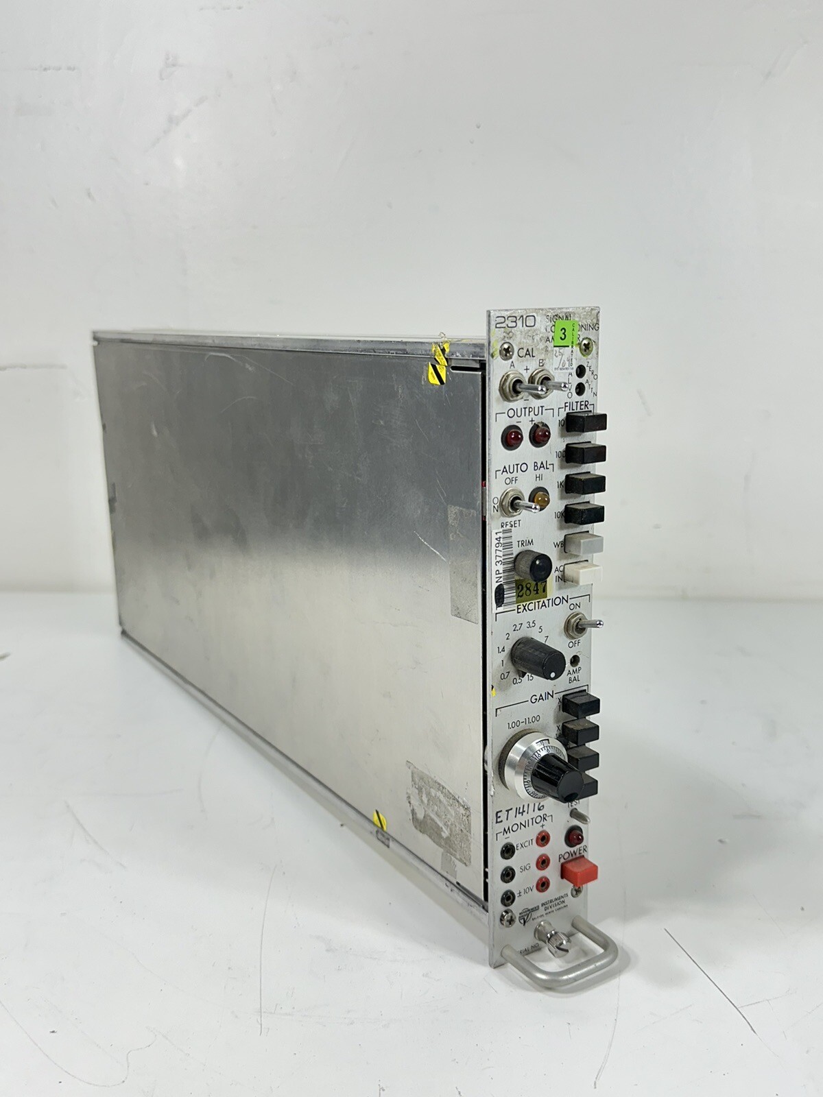 Vishay Measurements Group 2310 Signal Conditioning Amplifier Module #4 UNTESTED