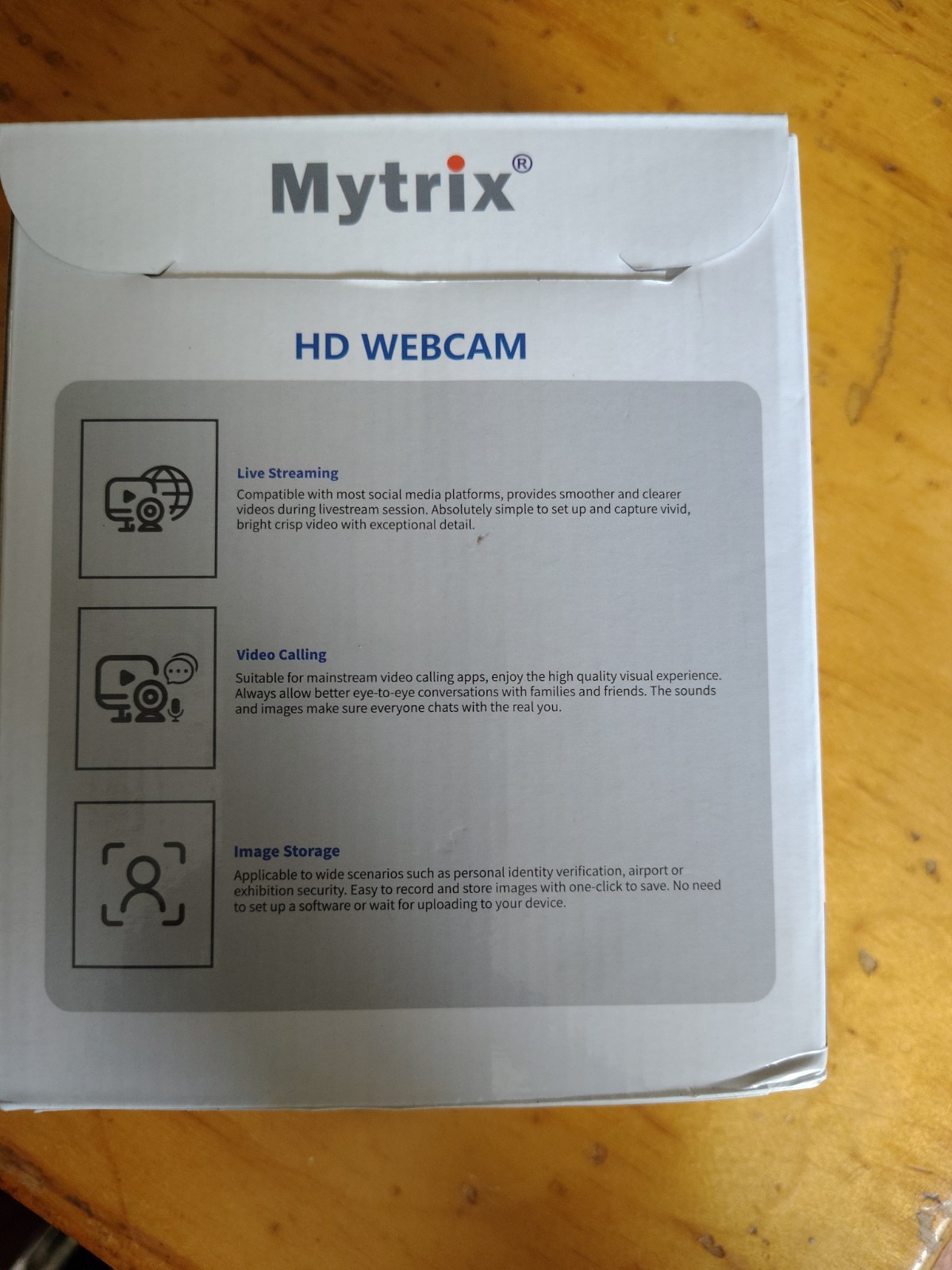 Mytrix FlexEye A Auto Focus Full HD 1080P Webcam