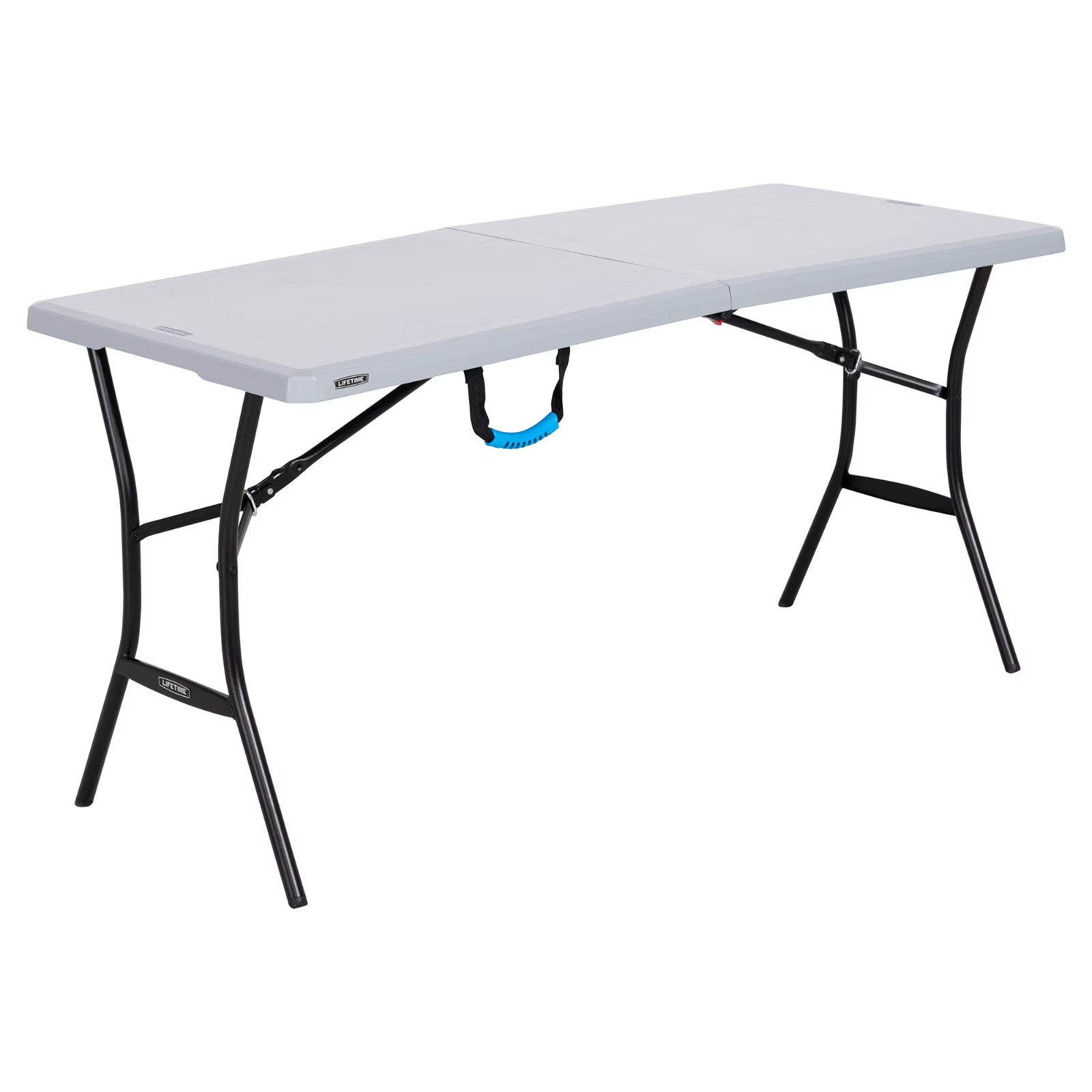 Lifetime 5 Foot Rectangle Fold-in-Half Table, Indoor/Outdoor Essential, New!