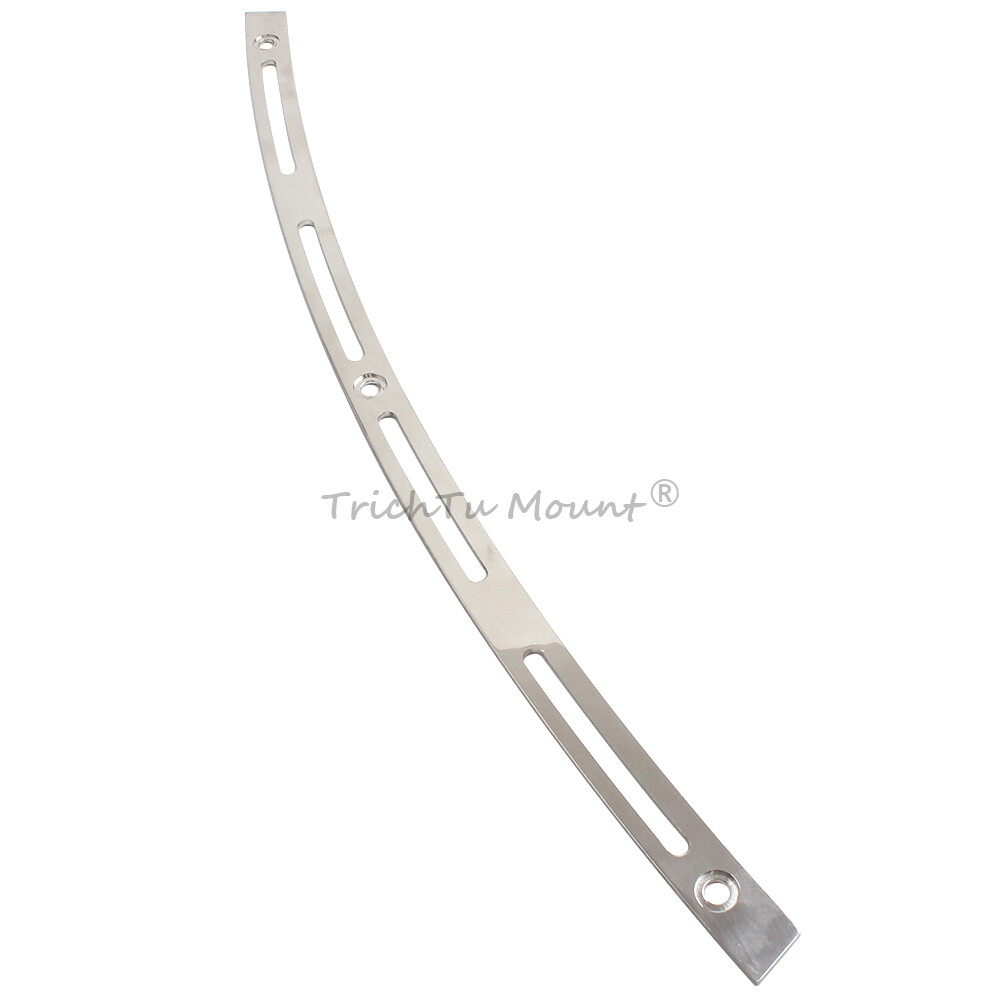 Chrome Slotted Windshield Windscreen Trim for Harley Electra Street Glide FLHX