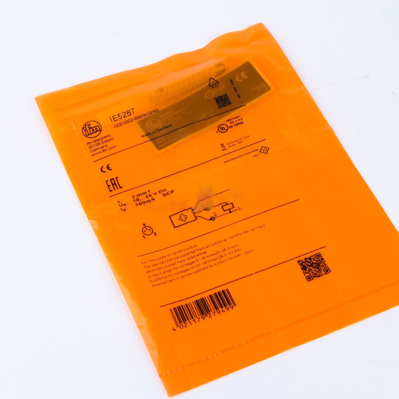 For IFM IE5287 Proximity Switch Sensor