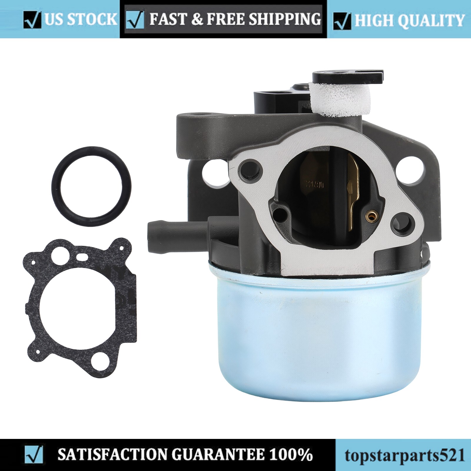 New 799871 Carburetor Replaces 790845 For Briggs and Stratton 675 Series Carb