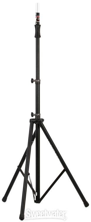 Ultimate Support TS-110B Extra Tall Lift-Assist Speaker Stand (Single)