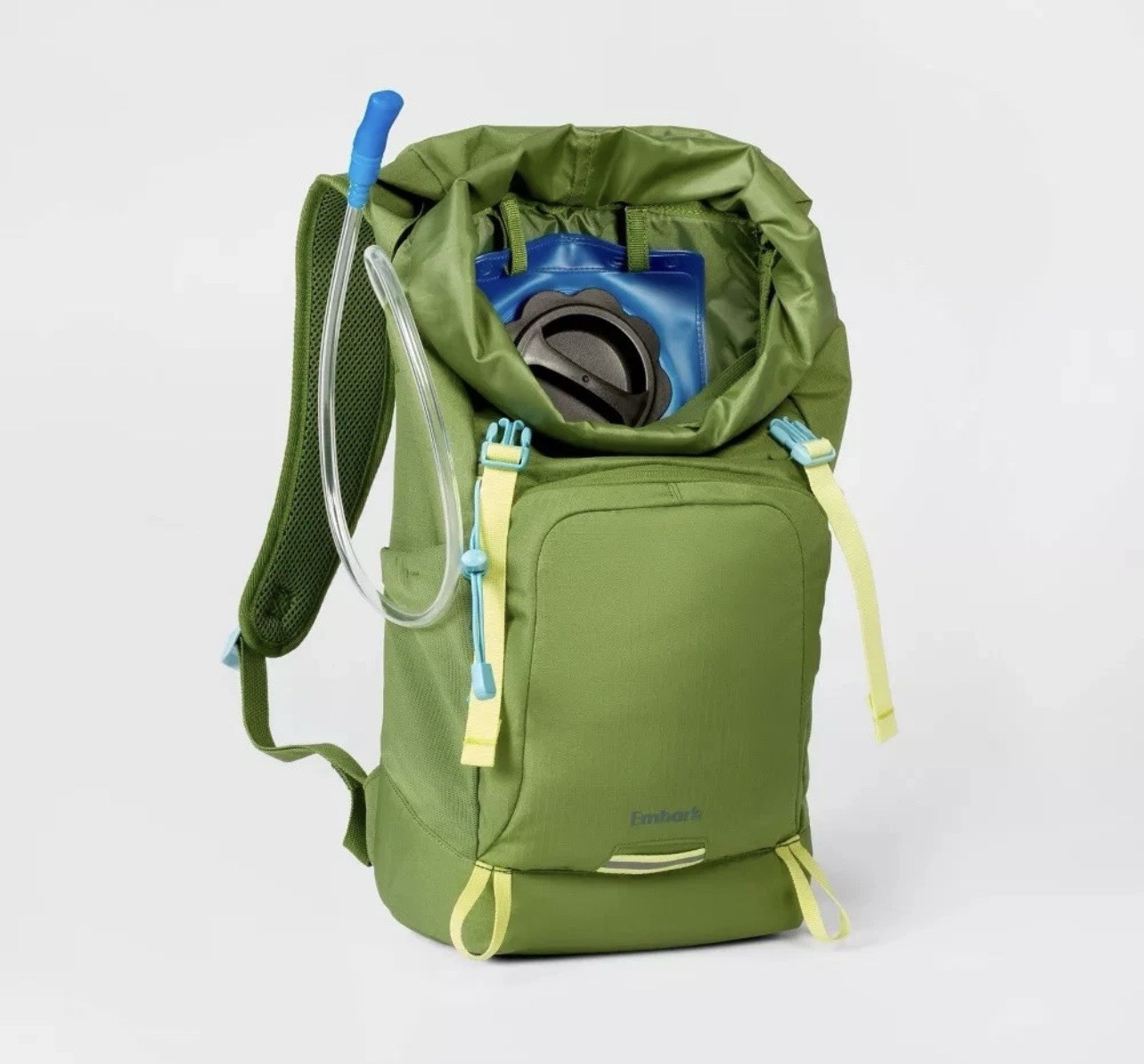 Embark Backpack Hiking Camping Cycling Bladder Green 20L Hydration Pack