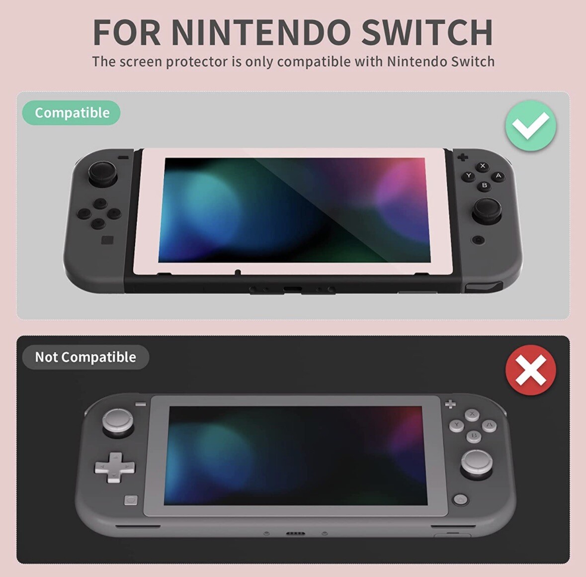 nintendo switch screen protector