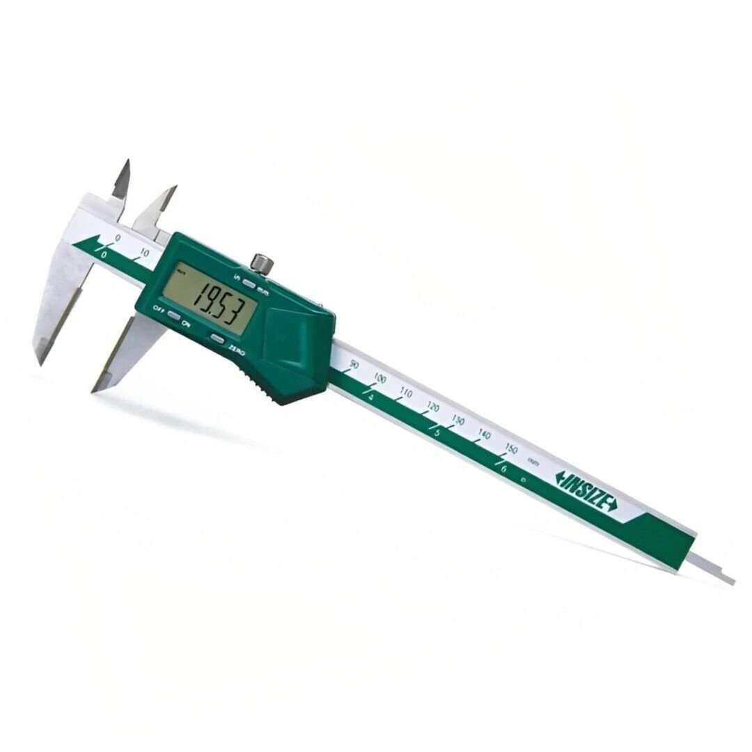 Insize 1110-300B Digital Caliper with Carbide Tipped Jaws Range 0-300mm/0-12"