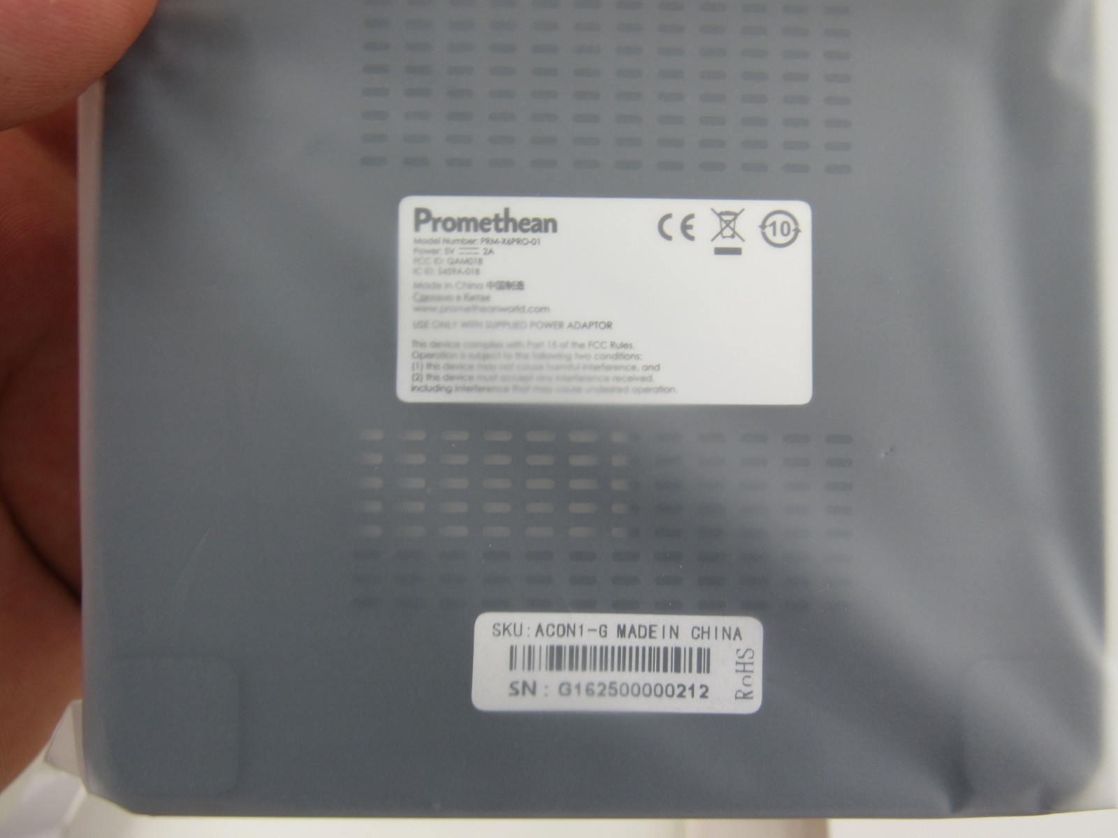 Promethean ActivConnect G Series ACON1-G Network Streaming Adapter