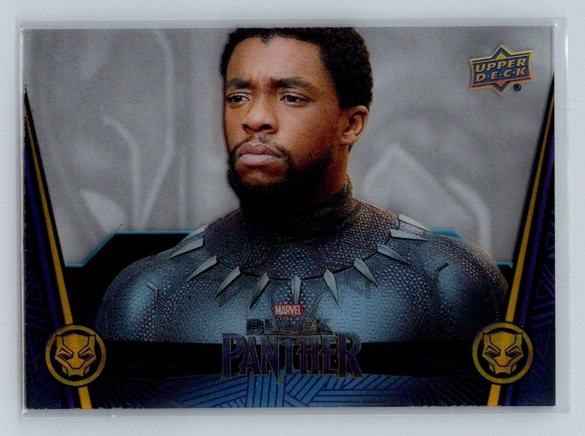 2018 UD Marvel Black Panther Clear T'Challa Killmonger - Acetate - Surface