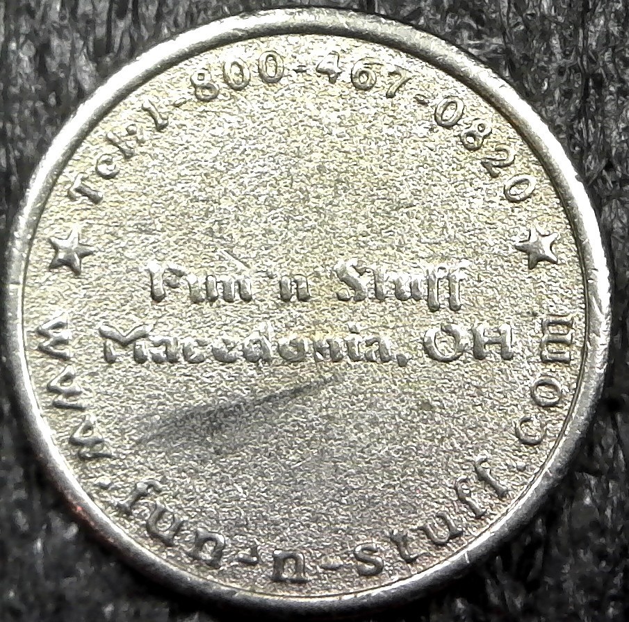 Fun 'n' Stuff Macedonia, OH - Arcade Token 22mm (c2074)