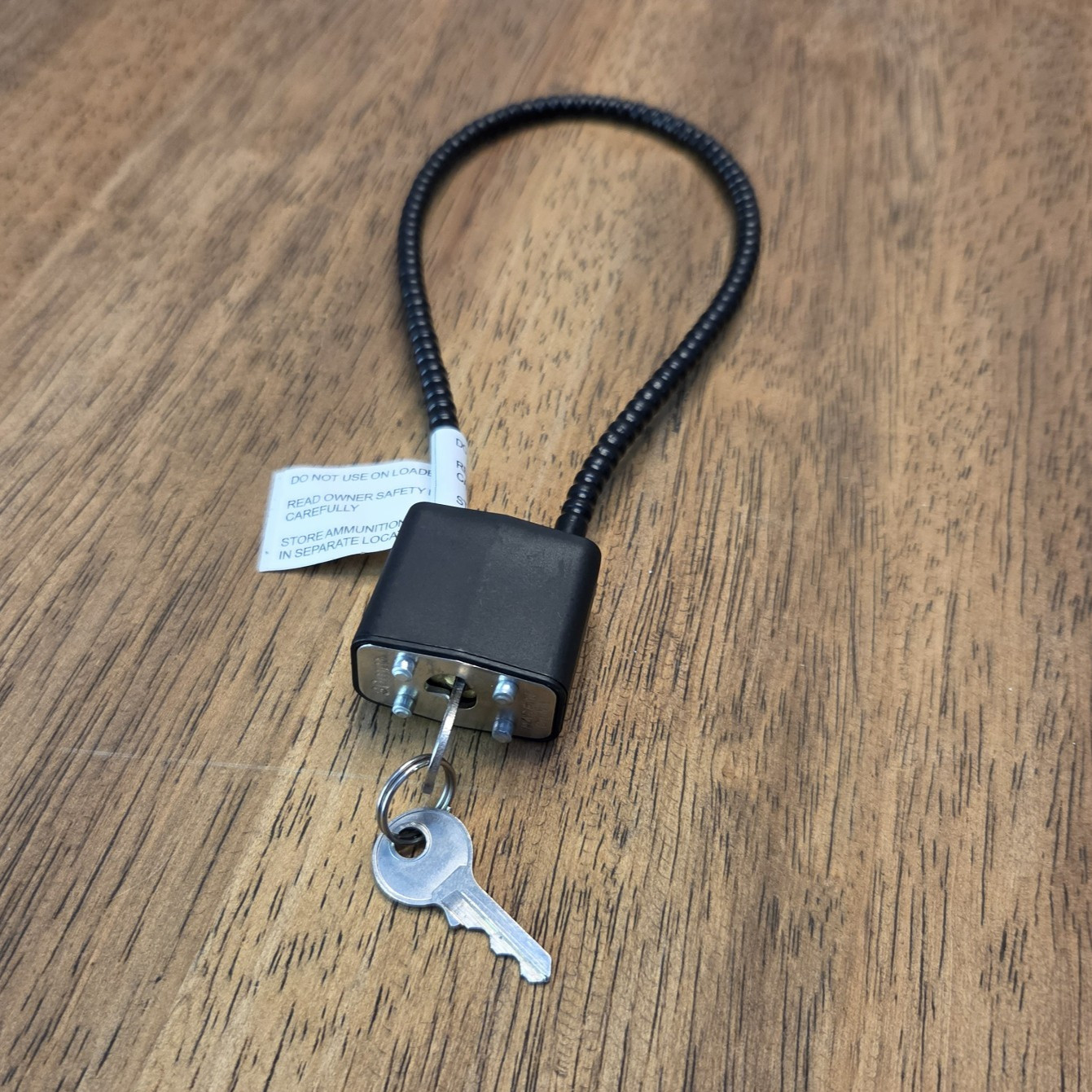 Factory OEM Cable Safety Lock Black with 2 Keys Universal Handgun/Pistol