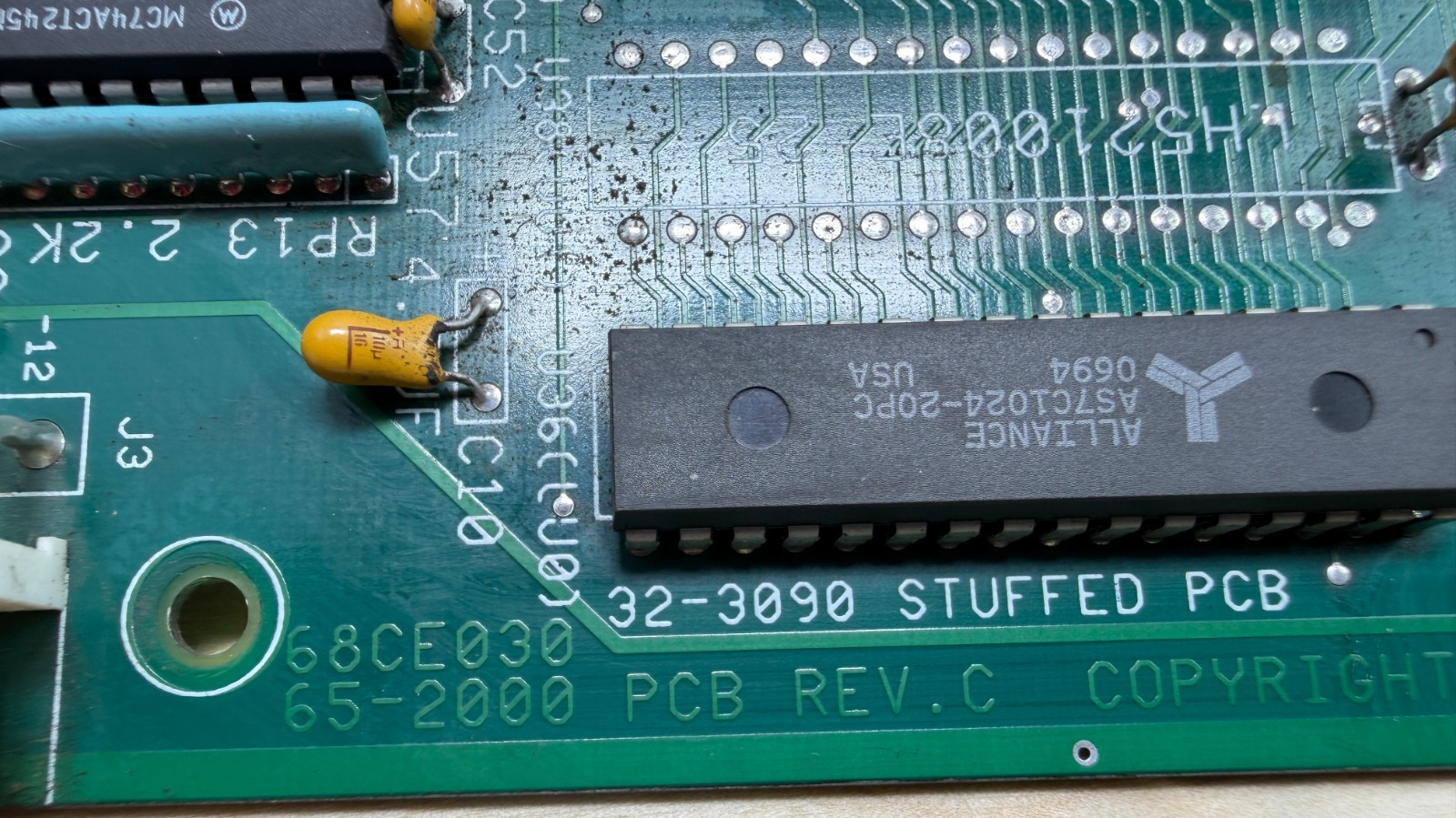HAAS 32-3090 Stuffed PCB Board, 65-2000 Rev C