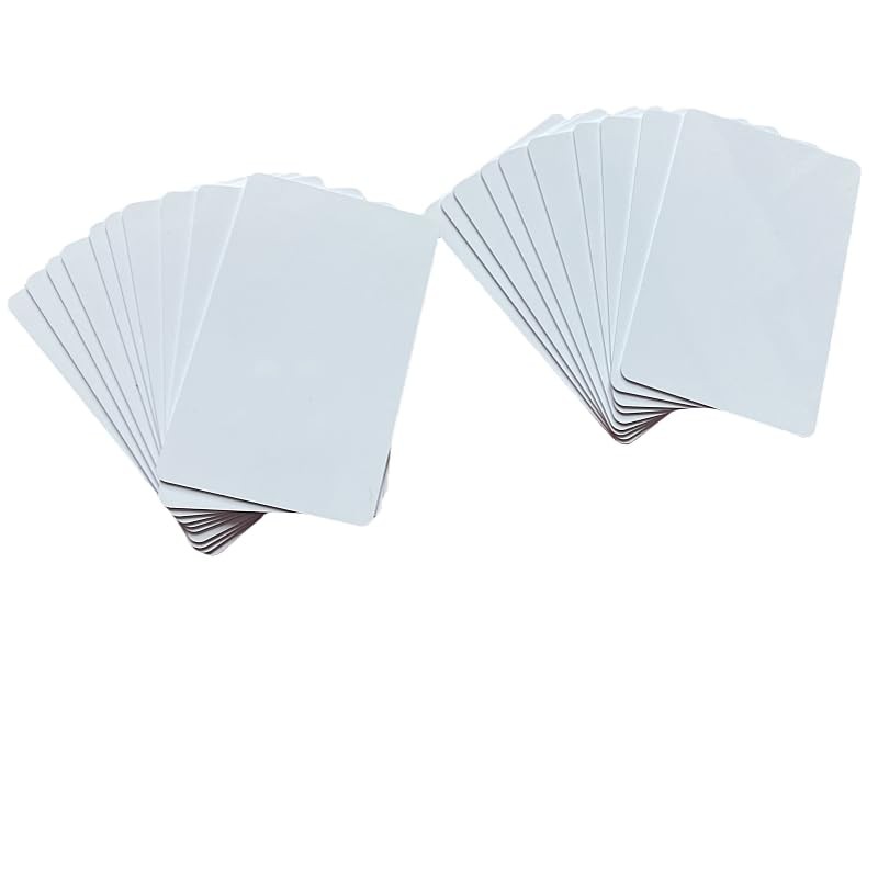 YARONGTECH-125khz writable rewrite blank white T5577 85.5x54x0.88mm, White