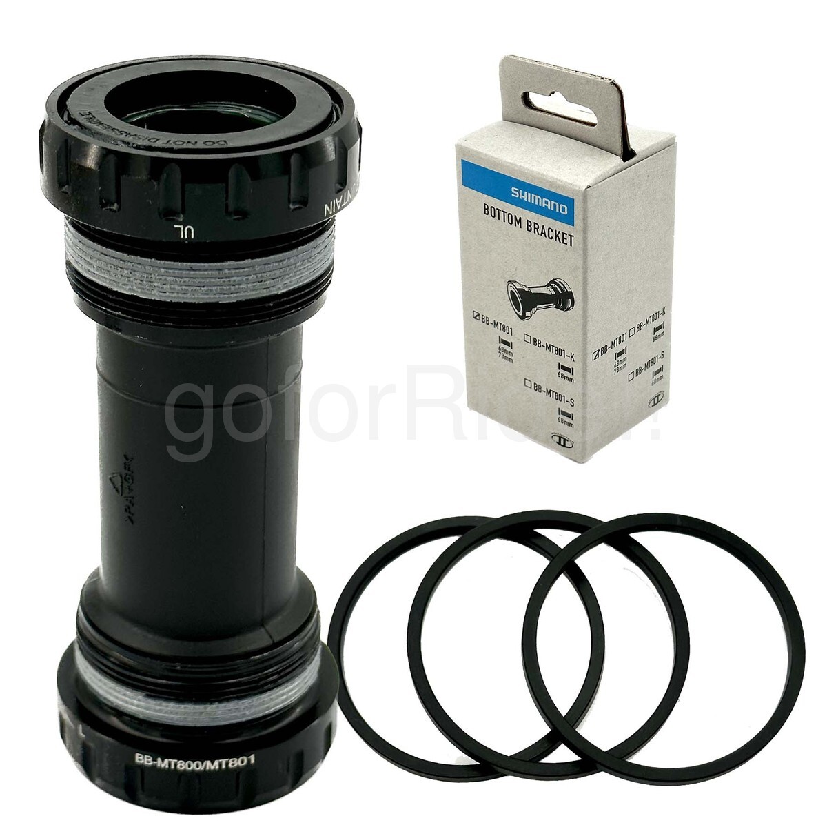 Shimano XT BB-MT801 M8100/M7100 HOLLOWTECH II Threaded Bottom Bracket 68/73mm