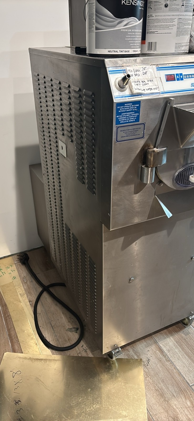 Carpigiani LB 502 G Batch Freezer Gelato Ice Cream Italian Ice Water Cooled 3 PH