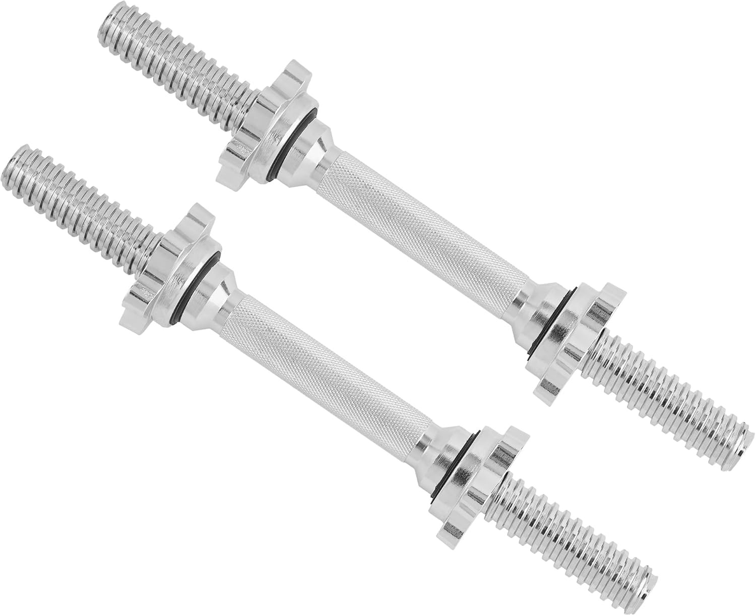 Threaded Dumbbell Handles, Build Your Own Secure 14/16/18/24 Inch Dumbbell Bar P