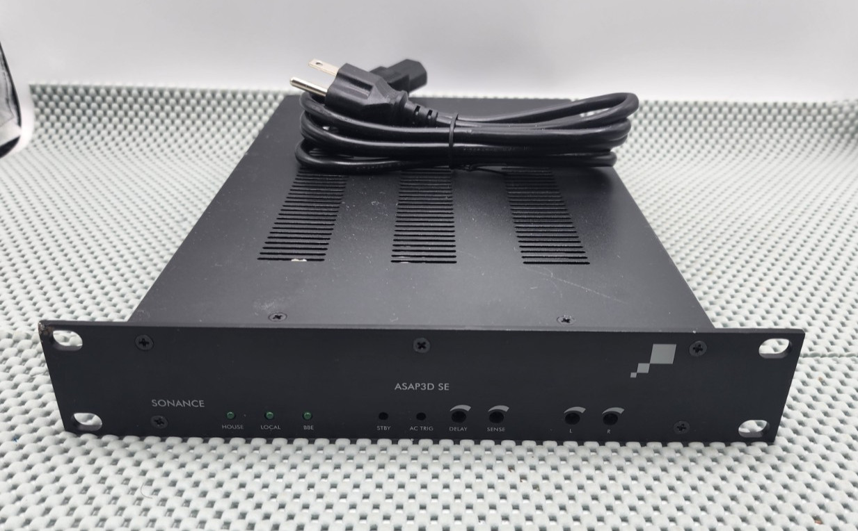 Sonance ASAP3D SE Stereo Power Amplifier - No Connectors