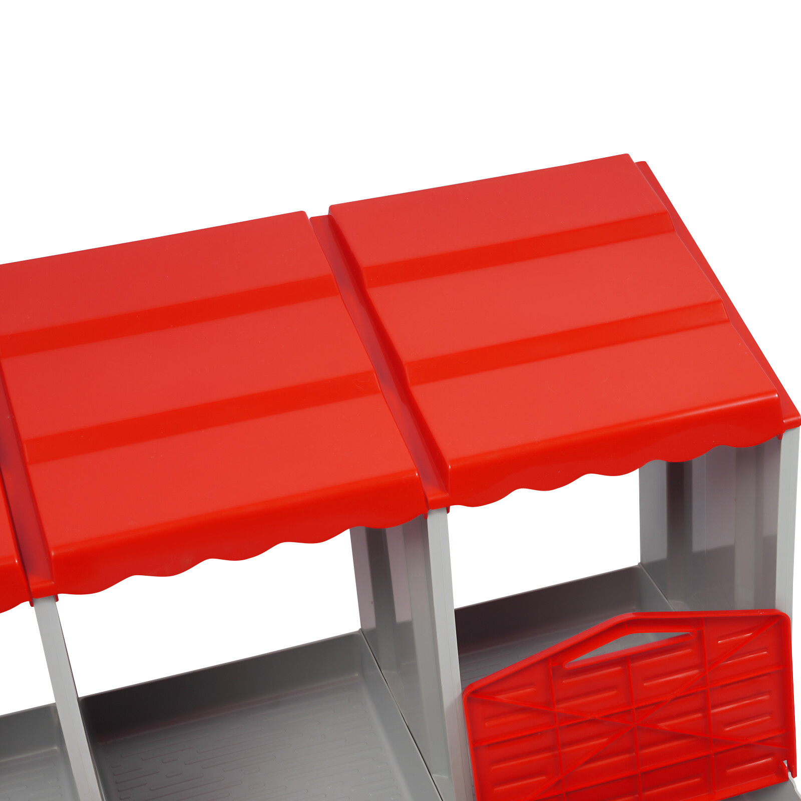 8-Compartment Chicken Nesting Box with Egg Collection Chicken Laying Boxes Farm