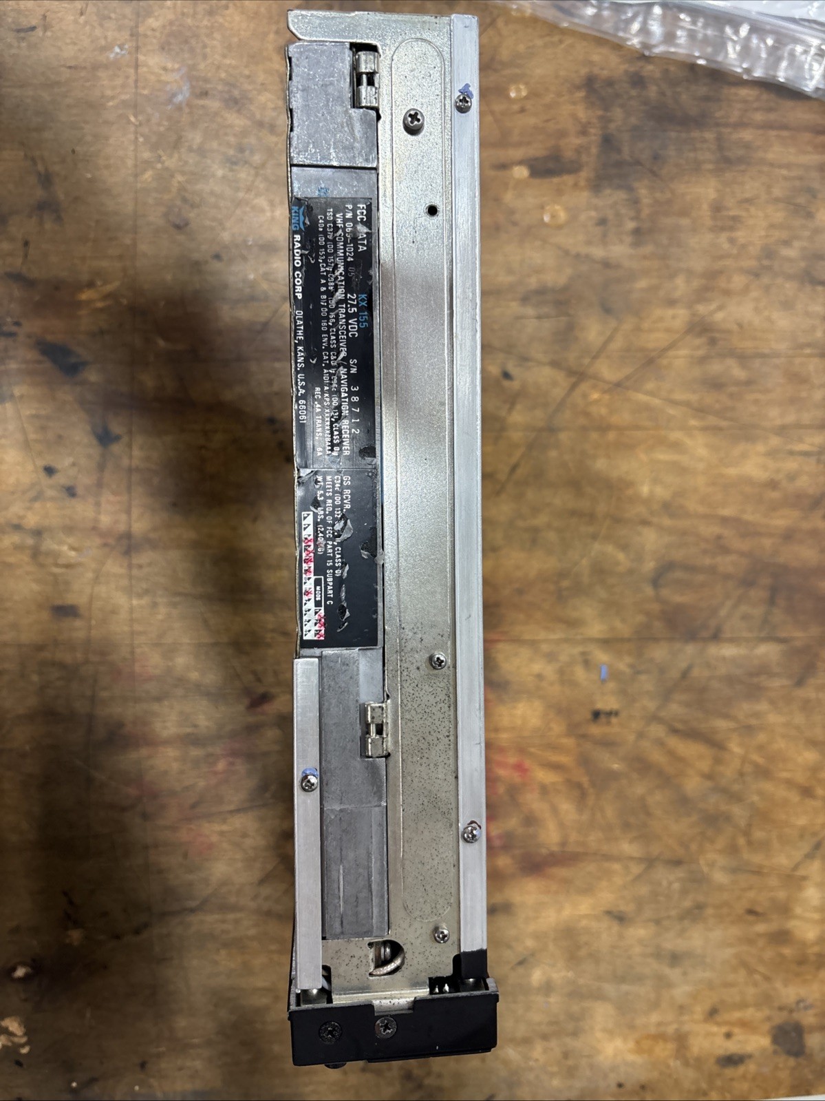Bendix kX-155 With Glideslope