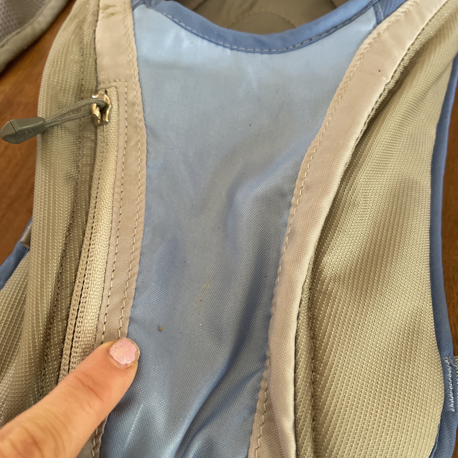 Light Blue Camelbak backpack 1.5L (Pack only- no Reservoir bladder)