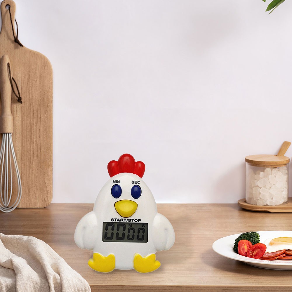Kitchen Electronic Chicken Timer LCD Digital Display Birthday Present Tools JQ