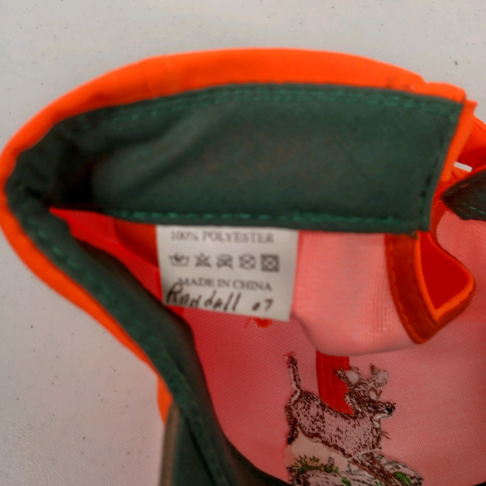 Southern States Deer Cap Hat Hunting Blaze Orange Canvas Farm Ag Buck Hunt Farm