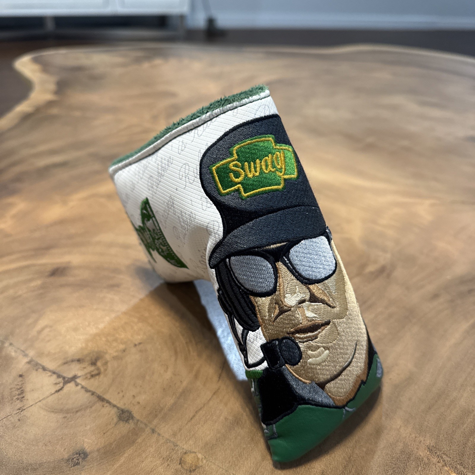 Swag Golf - Days Of Thunder Harry Hogge “Rubbin’ Is Racing” Putter Headcover.