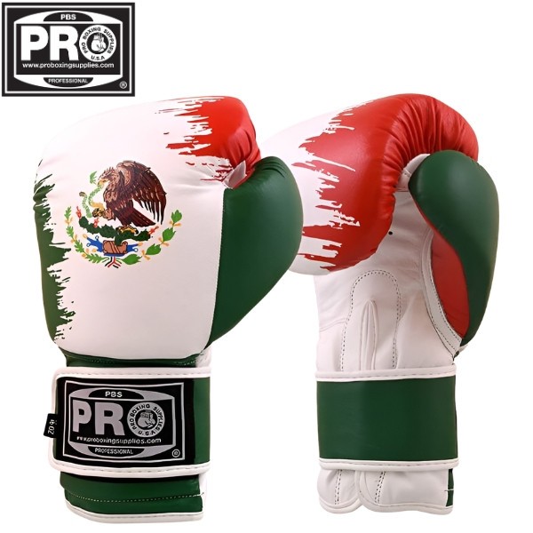 ProBoxing® Leather Boxing Gloves - Mexico - Premium Boxing Gloves, Sparring, MMA