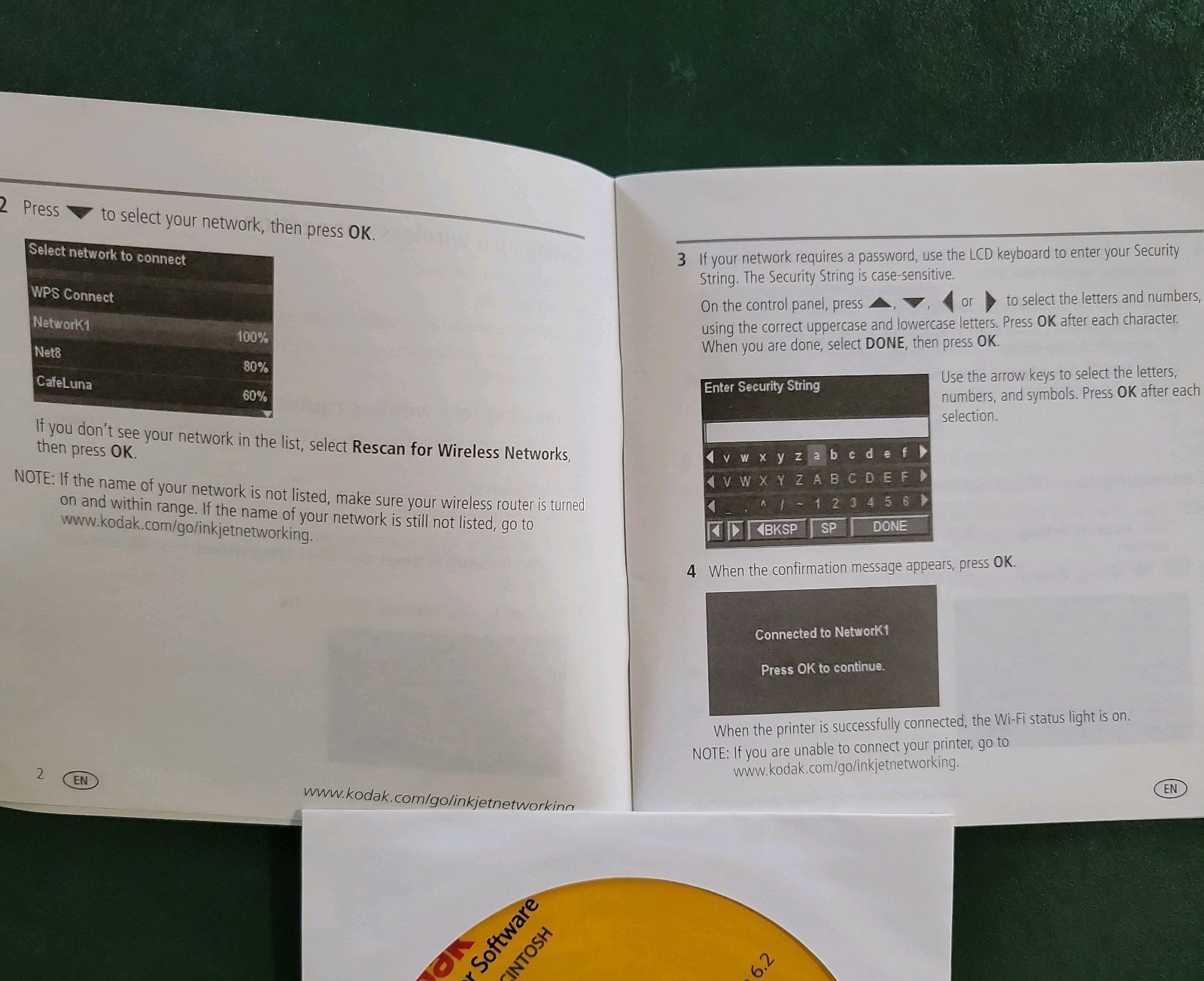 ⭐️⭐️⭐️⭐️⭐️ PC Software CD Disc Kodak All-In-One Printer Version 2.0 for Windows