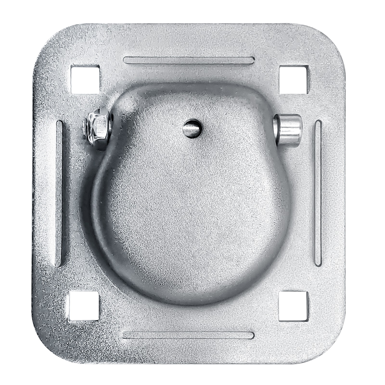 Cargo Trailer Tie Down Anchors 4 Pack Recessed D-Ring with Mounting Hardware