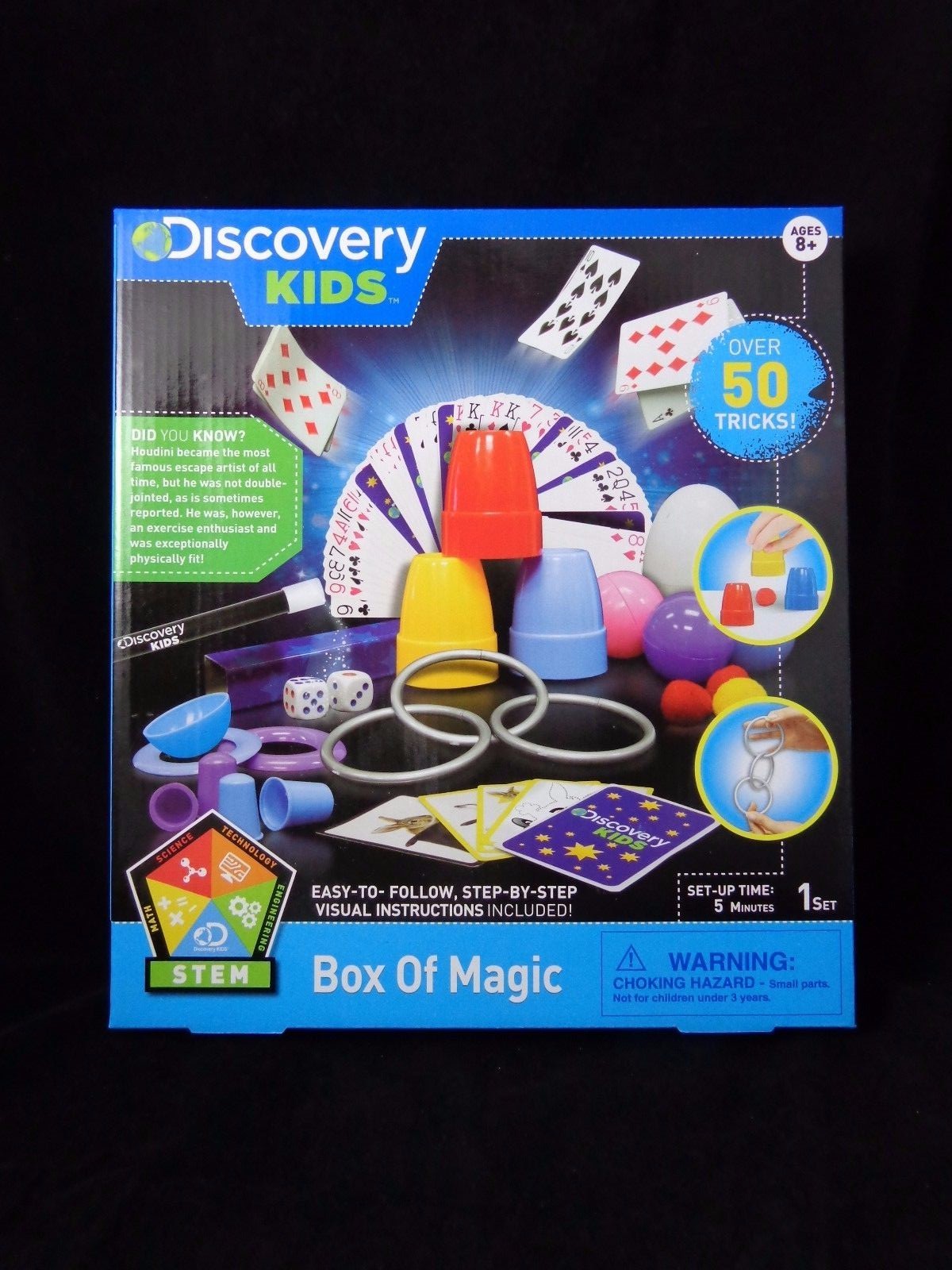 NEW  Discovery kids box of magic, Kids, Children Games, Houdini