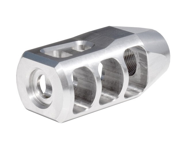 Stainless Steel 5/8x24 TPI Thread Competition Muzzle Brake For 308/7.62/9mm/.338